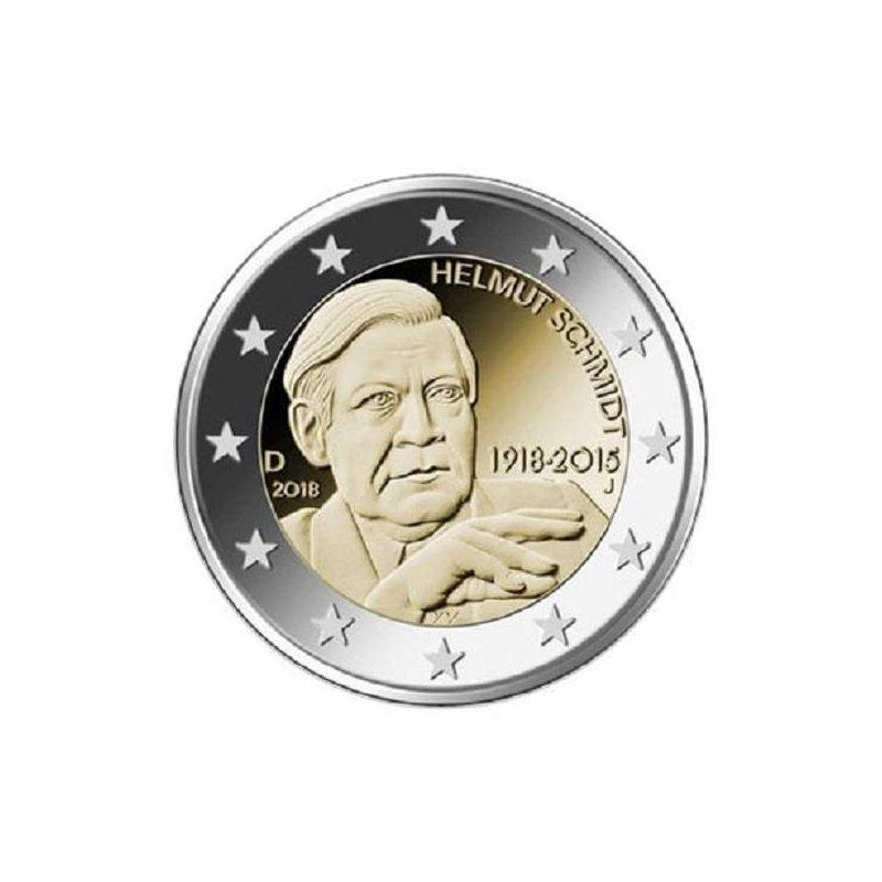 Helmut Schmidt 2 Euro