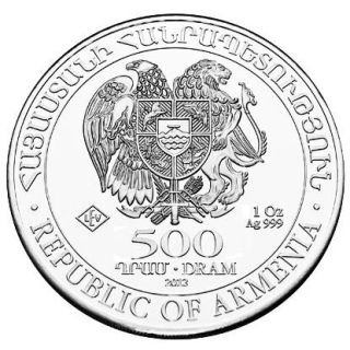 1 Unze Silber Arche Noah 2013 Armenien