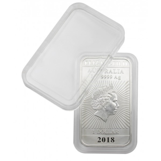 AURINUM TOPANGEBOT*  Münzkapsel  27 x 47 mm 1 Unzen Silber Rectangular Münzen - OHNE Münze !