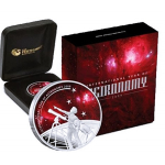ab Lager** 1 oz Australien 2009 Proof Color - ASTRONOMIE...