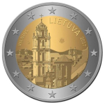 Litauen 2 Euro Kulturhauptstadt Vilnius 2017 Coincard