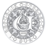 Österreich 10 Euro Österreich Lichtengel Uriel 2018 im Blister