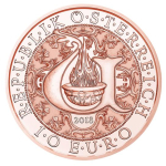 Österreich 10 Euro Österreich Lichtengel Uriel 2018 Copper Unc