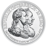 Österreich 20 Euro Maria Theresia - Weisheit und Reformen 2018