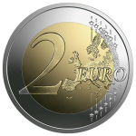 Lettland 2 Euro Lettische Zemgale Regionen Lettlands 2018 bfr