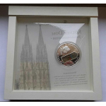 50 g Cook Island 2010 Proof - Windows of Heaven Kölner Dom Johannesfenster - 10$