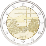 Finnland 2018 Kursmünzensatz in Proof, KMS 2018 Rahasarja 3 x 2 Euro Proof