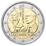 2 Euro Luxemburg 2018  Großherzog Guillaume I -...