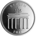 1 Oz Silber Panda 2019 Berlin Blister Coincard