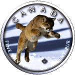 1 oz Kanada 2019 Maple Leaf - PUMA - On the Trails of...