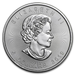 1 oz Kanada 2019  Maple Leaf - WOLF -  Silber Color Canadas Wildlife (5) - Auflage/Mintage nur 500