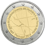 2 Euro Portugal 2019 Entdeckung von Madeira 600 Jahre  bfr