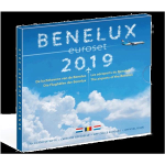 Benelux Set 2019 Kursmünzensatz 2019 3 x KMS BU Set