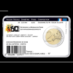 2 Euro Frankreich 2019 60 Jahre Asterix in Coincard Motiv 2 Asterix & Idefix