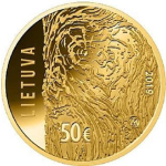Litauen 50 Euro Gold Bewegung für den Kampf um die...