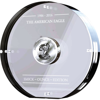 1 Unze Silber American Eagle Liberty 2016 Gabun Smick Ounce