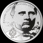 Estland 12 Euro Silber Johann Voldemar Jannsen 2019  Proof