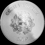Estland 8 Euro Silber Hansestadt Fellin Viljandi 2019  Proof