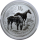 1 oz Australien 2014 BU - Jahr des PFERDES - Lunar II Pferd - Silber 1 $ - Silberpferd