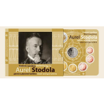 Kursmünzensatz Slowakei Aurel Stodola 2019 KMS  BU