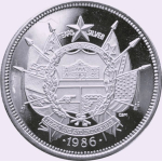 1 Unze Silber Silver Round Texas Dollar 1986  -...