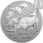 1 Unze Silber Mob of Ross 2019 Australien BU Chicago coin...