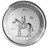 2 Oz Silber Canada 100 Jahre Mounty / Mounted Police...