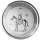 2 Oz Silber Canada 100 Jahre Mounty / Mounted Police double dated 1920 2020  King George