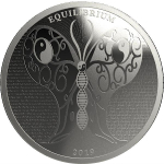 1 Unze Silber Tokelau 5 Dollars 2019 Equilibrium -...