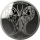 1 Unze Silber Tokelau 5 Dollars 2019 Equilibrium - Gleichgewicht Prooflike