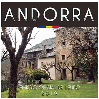 Andorra Kursmünzensatz 2019  in ST