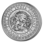 1 Unze Silber St. Helena Japan Trade Dollar 2020 Restrike BU
