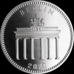 AURINUM*TOP*ANGEBOT** 1/4 Oz Silber Panda 2020 Berlin in Blister Coincard UNZENPREIS 35 € !