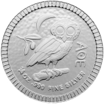 1/4 Unze Silber Niue 1 NZD Eule von Athen Neuseeland 2020...