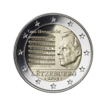 2 Euro Luxemburg 2013 Nationalhymne BU