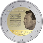 2 Euro Luxemburg 2013 Nationalhymne BU