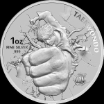 1 oz Silber Südkorea South Korea 2020 BU - Taekwando...