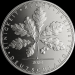 1/4 Unze Silber Germania Quadriga 2020 75 Jahre...