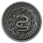 * AURINUM ADVENTSKRACHER * 1 oz Samoa 2020 Antique Finish...
