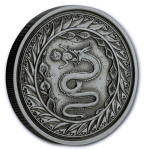 * AURINUM ADVENTSKRACHER * 1 oz Samoa 2020 Antique Finish...