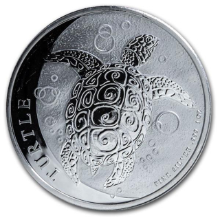 1 Unze Silber Niue Taku Turtle Schildkröte Neuseeland 2020