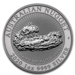1 Oz Silber Australian Nugget "Hand of Faith"...