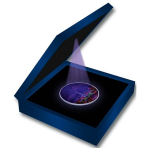 2 oz Silber Elfenbeinküste 2017 Magnificent Landmarks at Night Burj Khalifa - UV - Effekt - 2,000 Frs