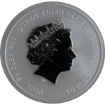 1 oz Tuvalu 2020 BU - JOHN WAYNE - The Duke - Western Star - 1$ - EINZELSTÜCK