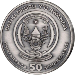 1 Unze Silber High Relief 40/4 Ruanda Nautical Ounce Mayflower 2020 extra tiefes Relief 50 RWF