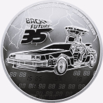 1 oz Niue 2020 BU - DELOREAN - Zurück in die Zukunft...