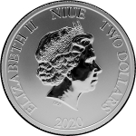 1 oz Niue 2020 BU - DELOREAN - Zurück in die Zukunft...