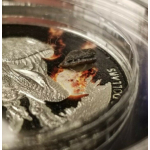 Kanada 20 Dollar 2016 Silber - Das Ende der Dinosaurier - Tyrannosaurus, 2016 - mit Meteorit 20 CAD