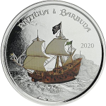 Antigua und Barbuda, 2 Dollar, Rum Runner (3) 2020 EC8 1...