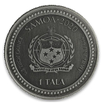 1/2 Unze Silber 2020 Samoa Serpent of Milan Feingehalt...